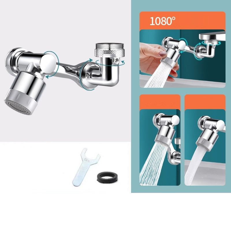 Multifunctional Rotatable Mechanical Arm Splash-proof Universal Faucet samzeef