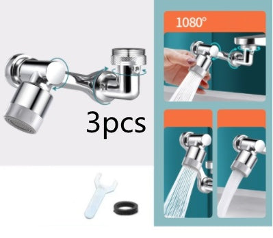 Multifunctional Rotatable Mechanical Arm Splash-proof Universal Faucet samzeef