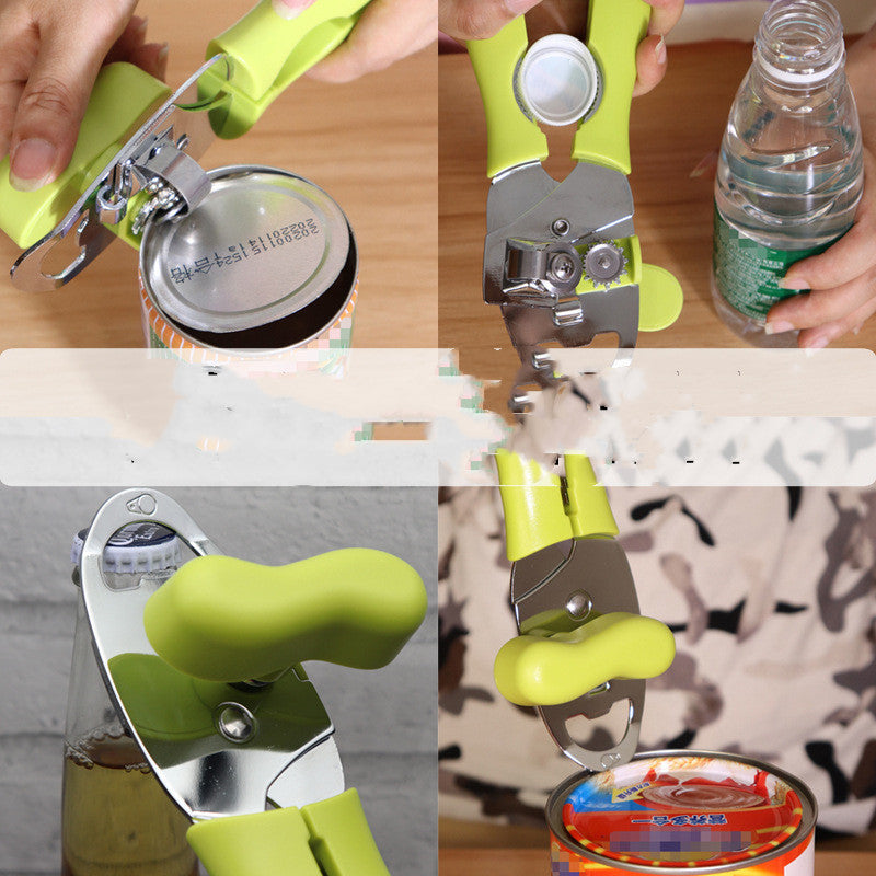 Manual Can Opener Screw Cap Bottle Opener Samzeef