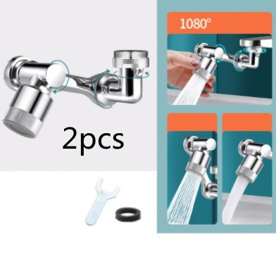 Multifunctional Rotatable Mechanical Arm Splash-proof Universal Faucet samzeef