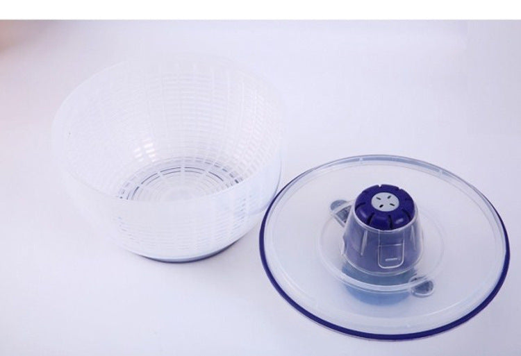 Household Press Type Vegetable Dehydrater Kitchen Salad Spinner Samzeef