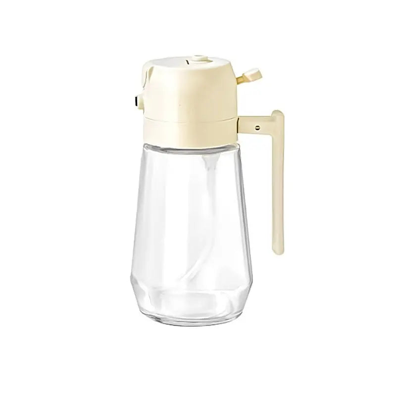 470ML Glass Olive Oil Sprayer Dispenser For Cooking BBQ 2 In 1 samzeef